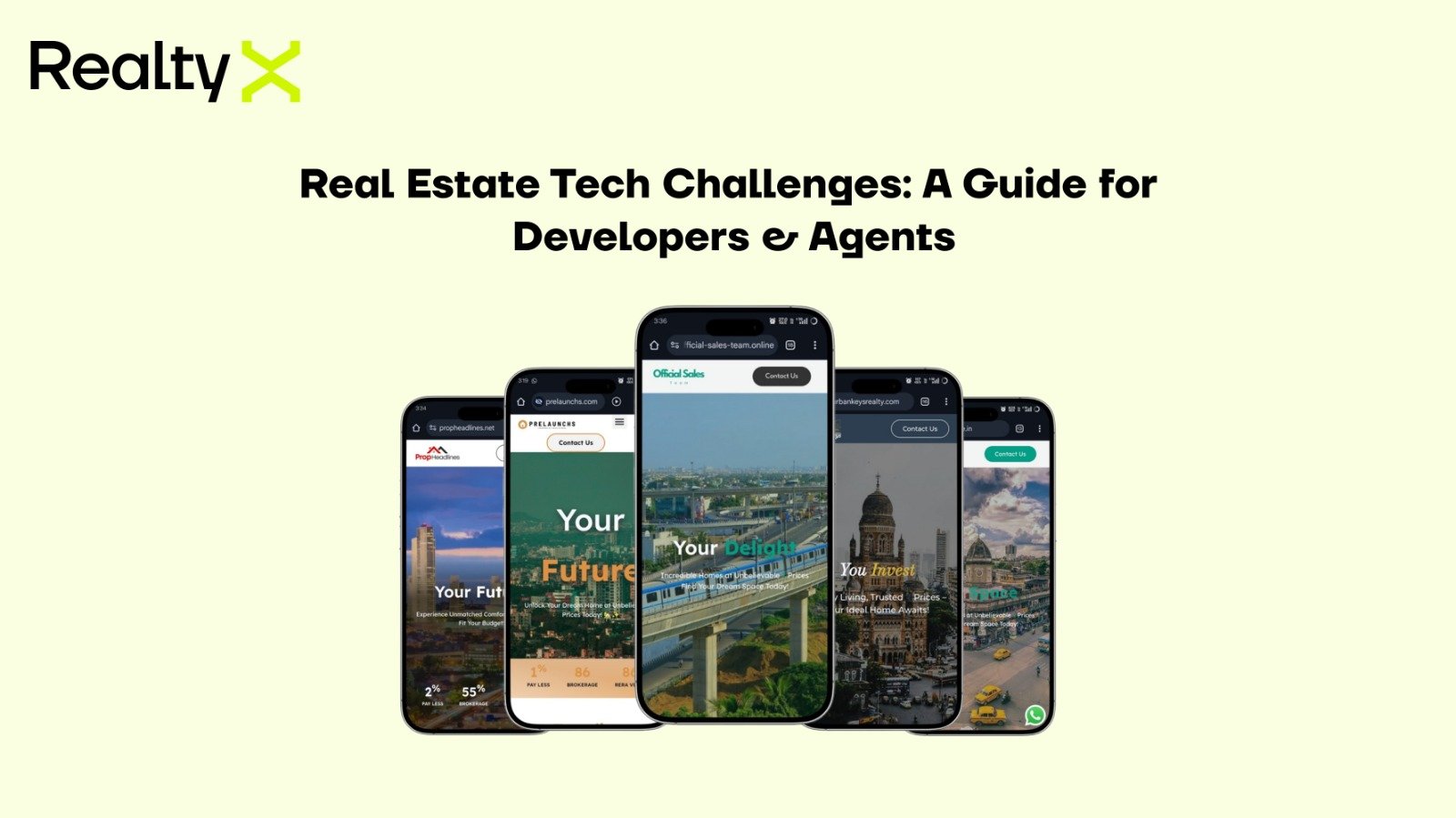 Real Estate Tech Challenges: A Guide for Developers & Agents